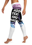 Women's Leggings (all-over print) (White Stitch) - Design Your Own