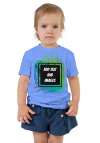 Toddler Essentials Tee | Bella + Canvas 3001T (Front Print) - Design Your Own