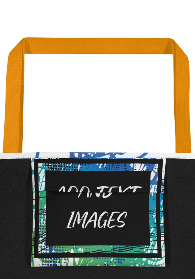 Large Everyday Tote Bag w/ Pocket (all-over print) - Design Your Own