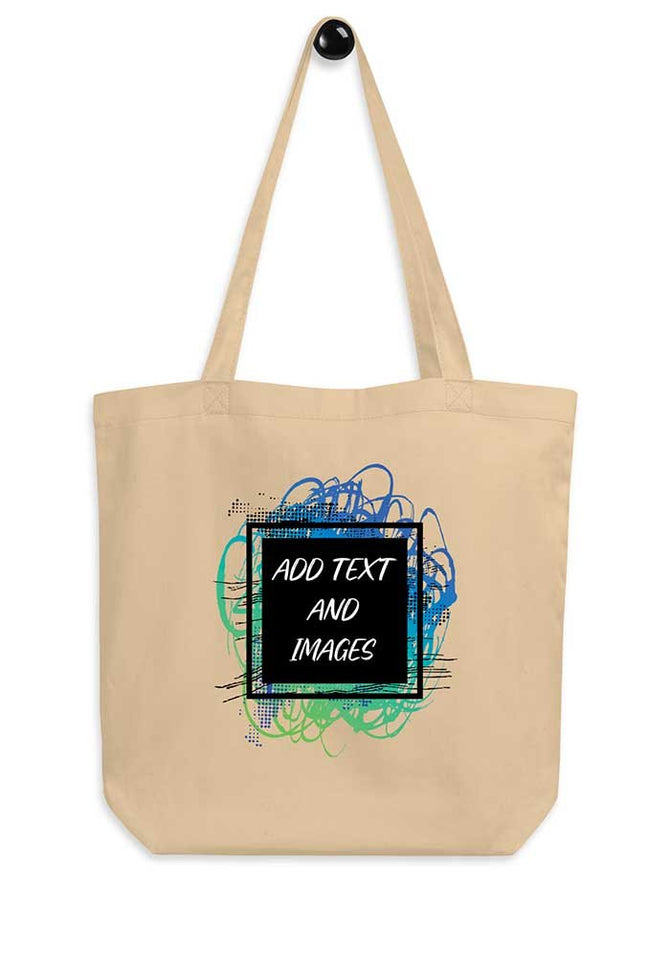 Everyday Tote Bag | Econscious EC8000 (Front/Back Print) - Oyster - One size