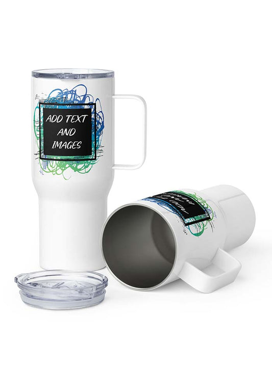 Travel Mug (with Handle) - Design Your Own