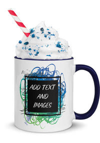 Two-Tone Ceramic Mug - Design Your Own