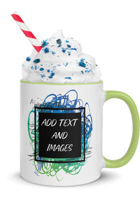 Two-Tone Ceramic Mug - Design Your Own