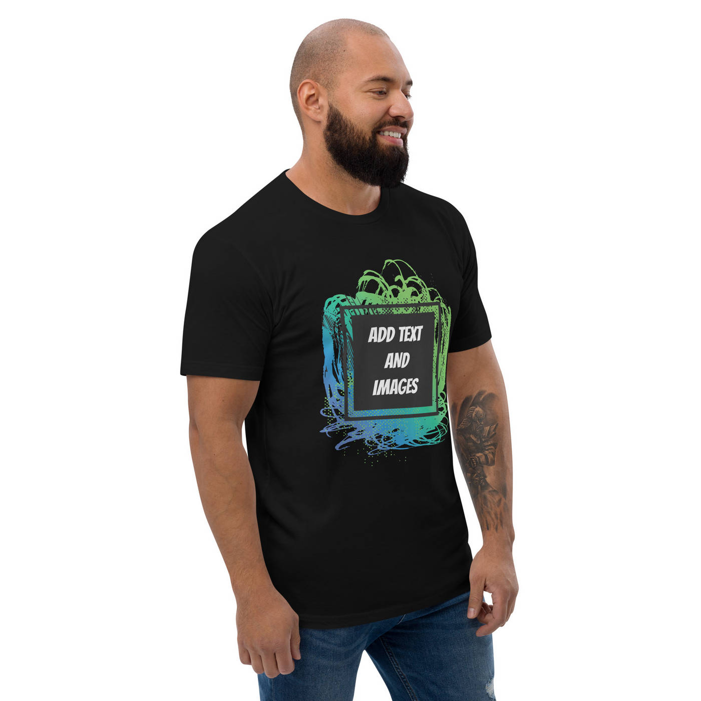 Men's Lightweight Fitted T-Shirt | Next Level 3600 - Design Your Own