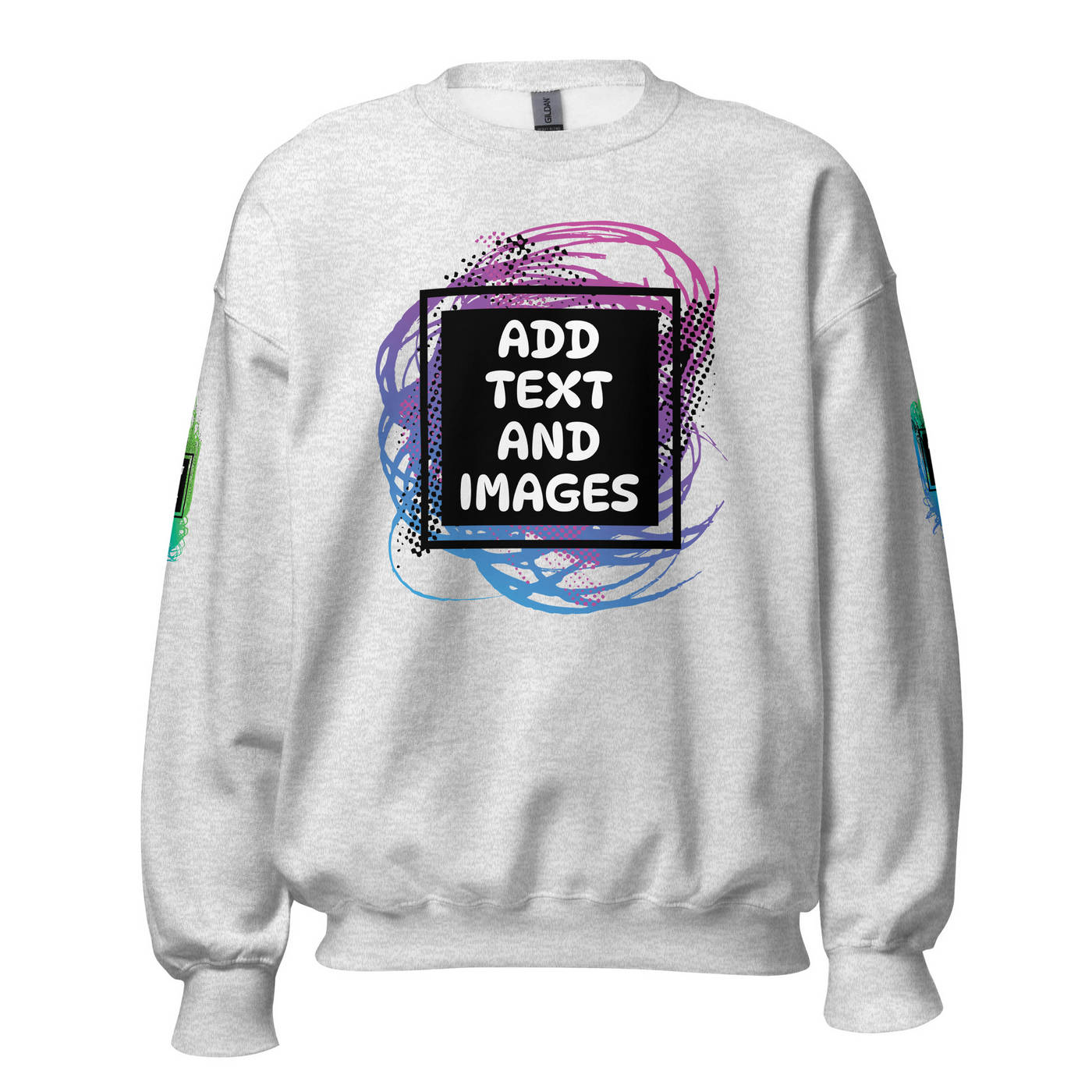 Unisex Adult Heavy Blend™ Crewneck Sweatshirt | Gildan 18000 - Design Your Own