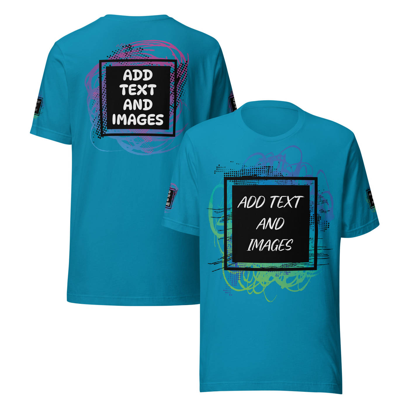 Unisex Adult Lightweight T-Shirt | Bella + Canvas 3001 - Design Your Own