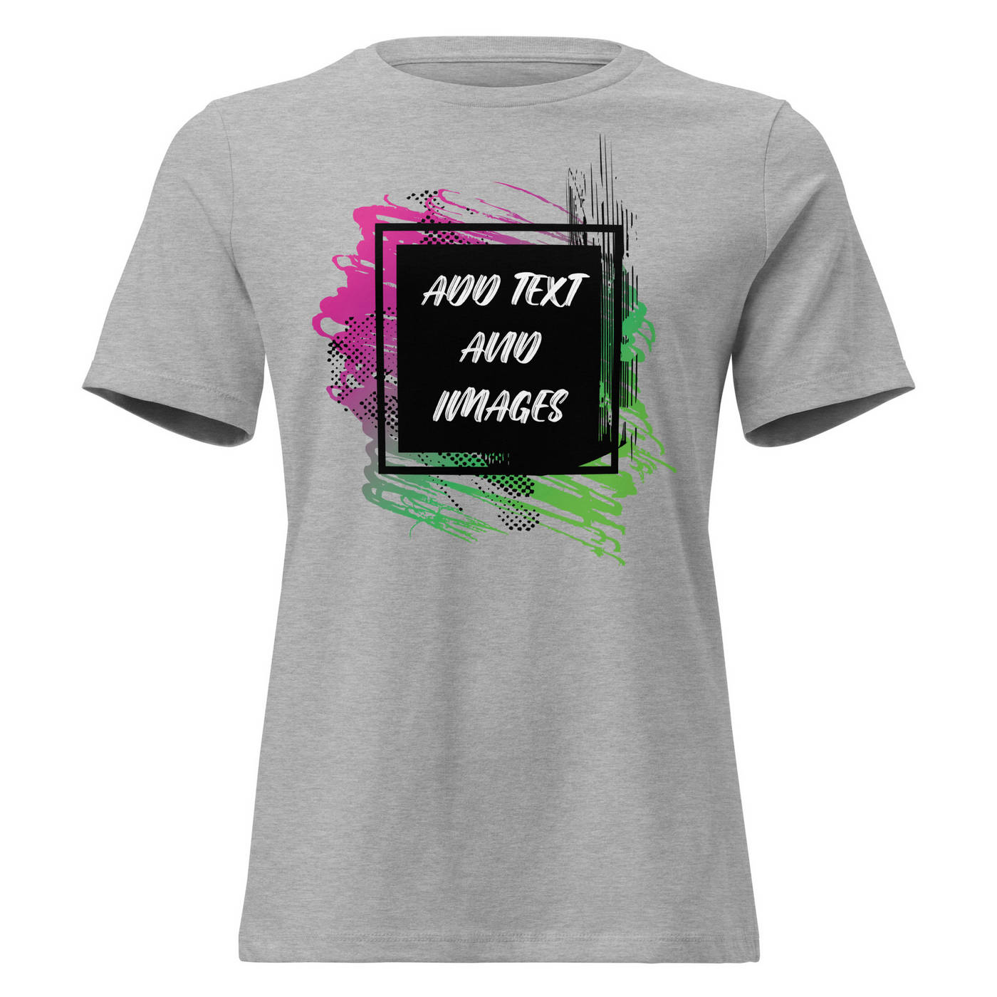 Women's Relaxed Everyday T-Shirt | Bella + Canvas 6400 - Design Your Own