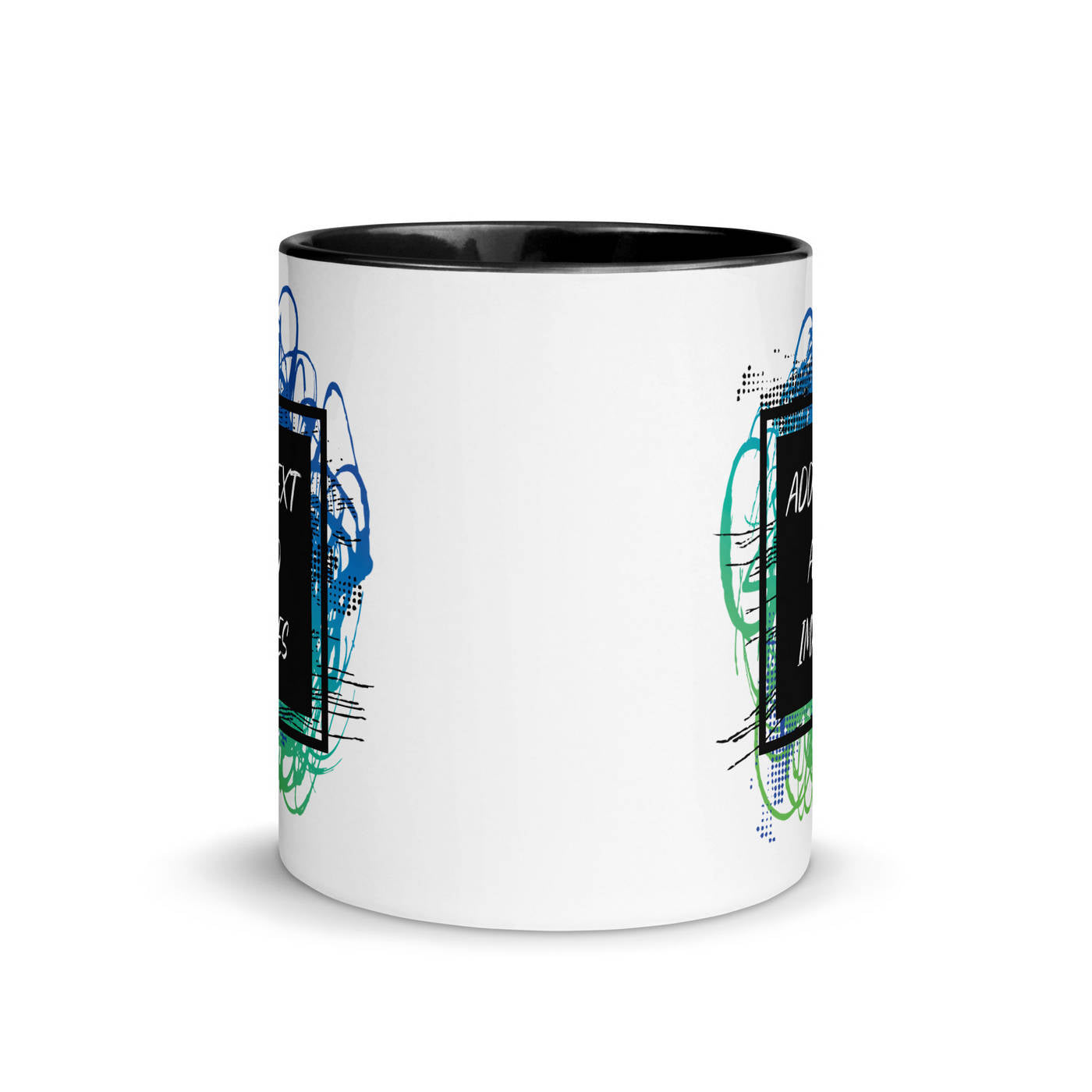 Two-Tone Everyday Ceramic Mug - Design Your Own