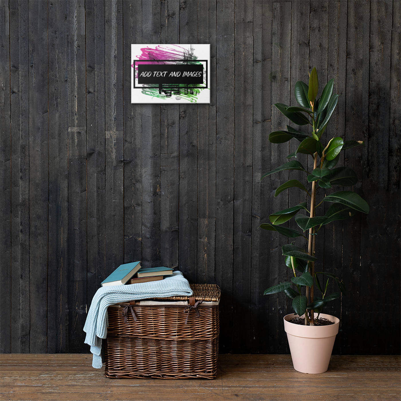 Wall Art Canvas (Horizontal/Square) - Design Your Own