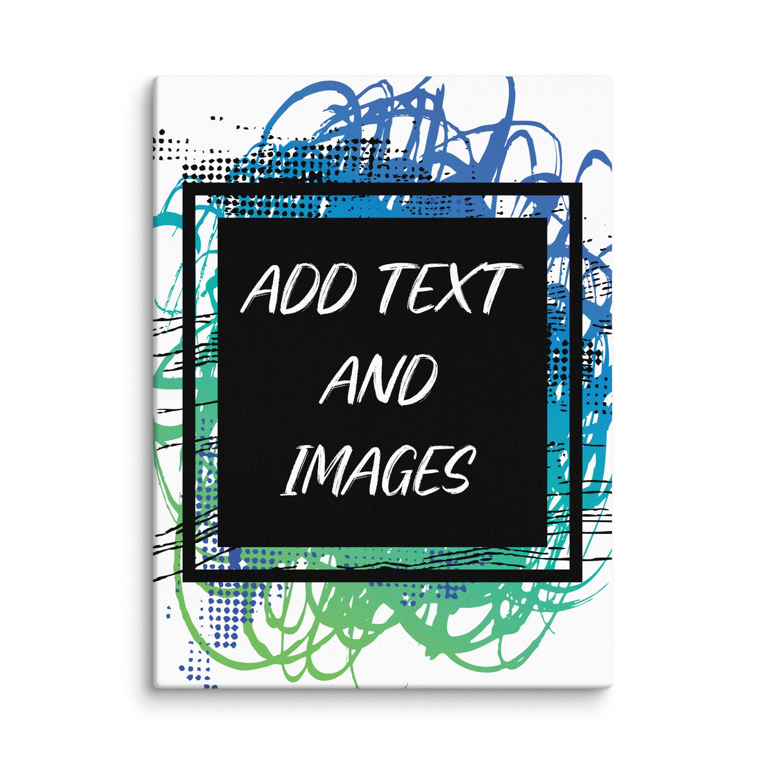 Wall Art Canvas (Vertical) - Design Your Own