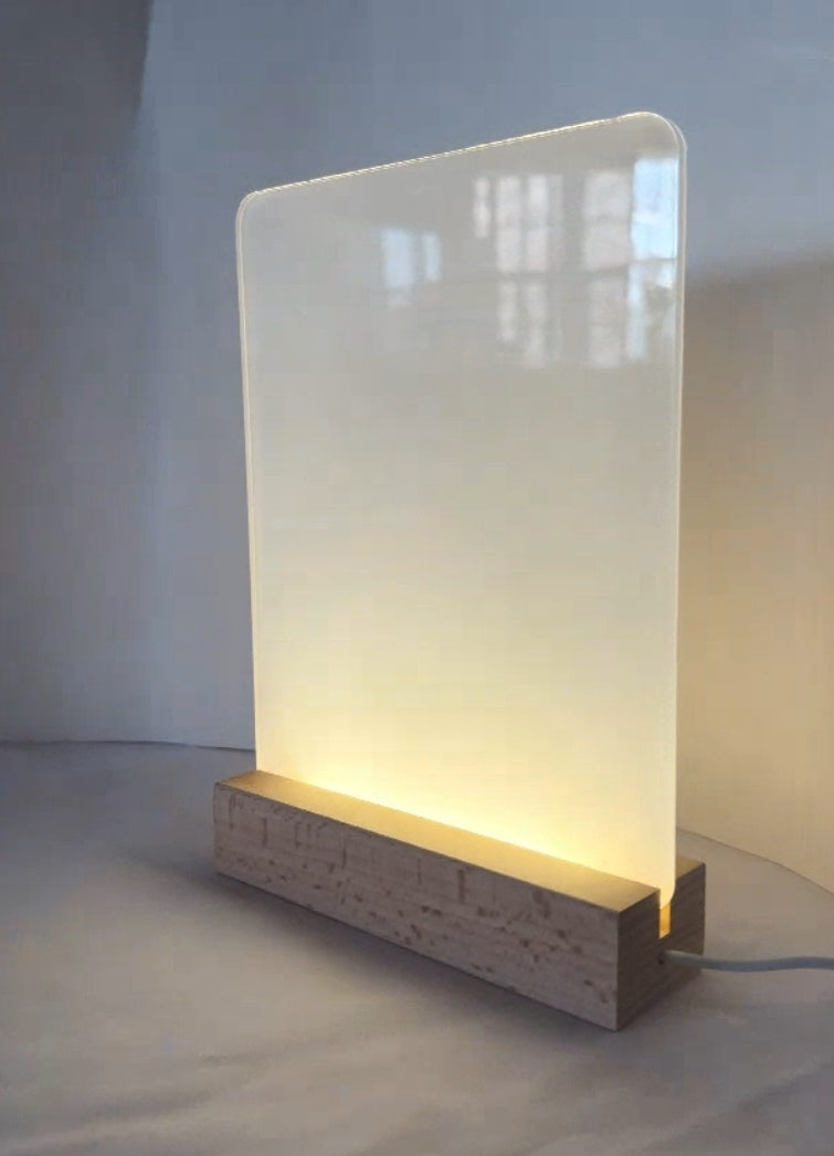 LED Photo Night Light Stand - Design Your Own