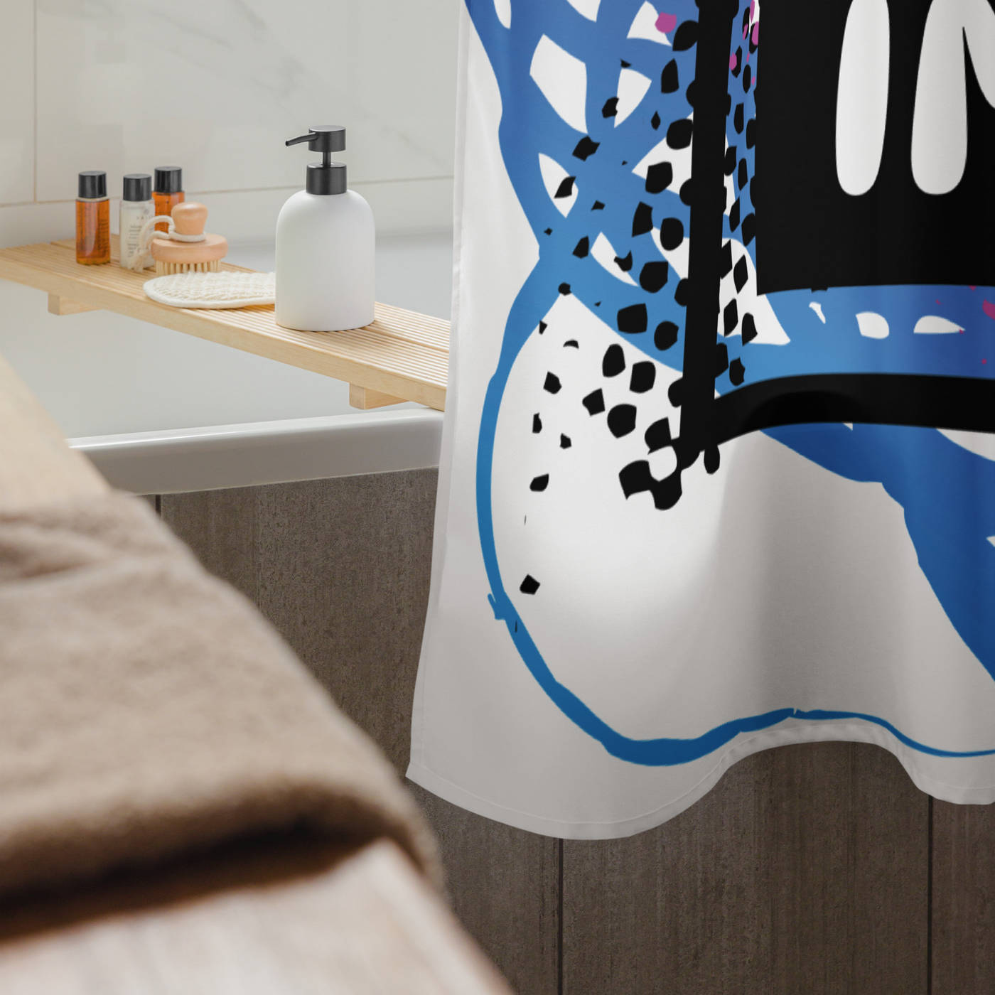 Shower Curtain (Full Coverage) - Design Your Own