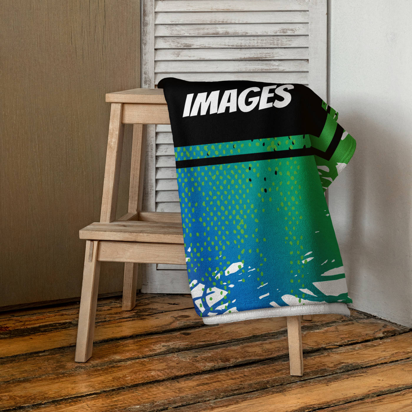 Terry Throw Towel (Full Coverage) (Vertical) - Design Your Own