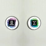 Earring studs that are blank ready for a personalized design