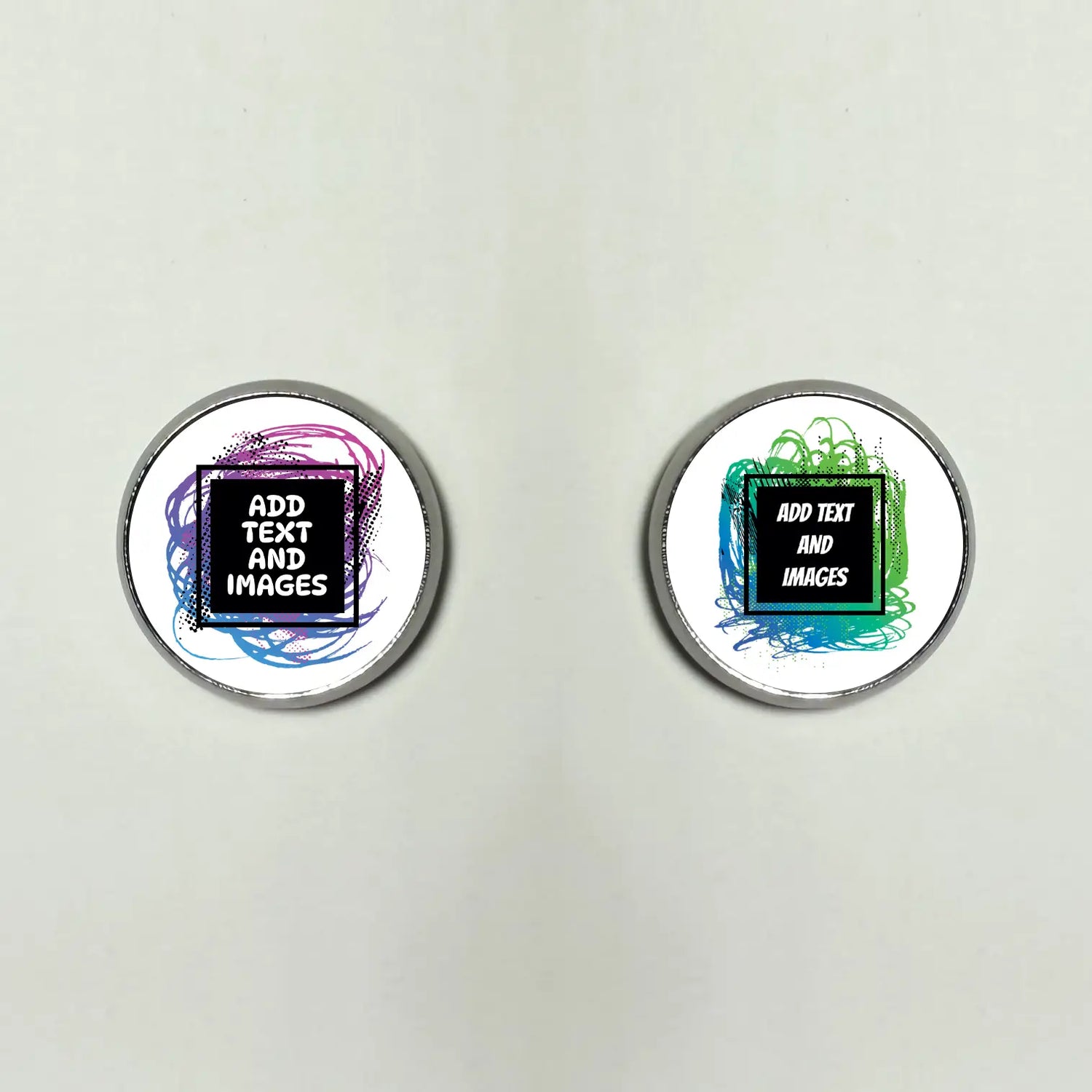 3D Earring Studs - Design Your Own