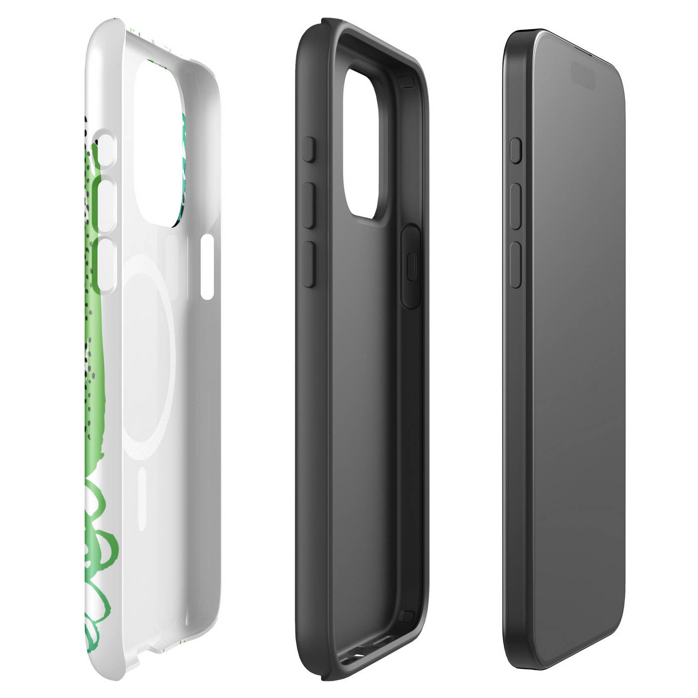 iPhone 15 Pro Max MagSafe Tough Case Exploaded View