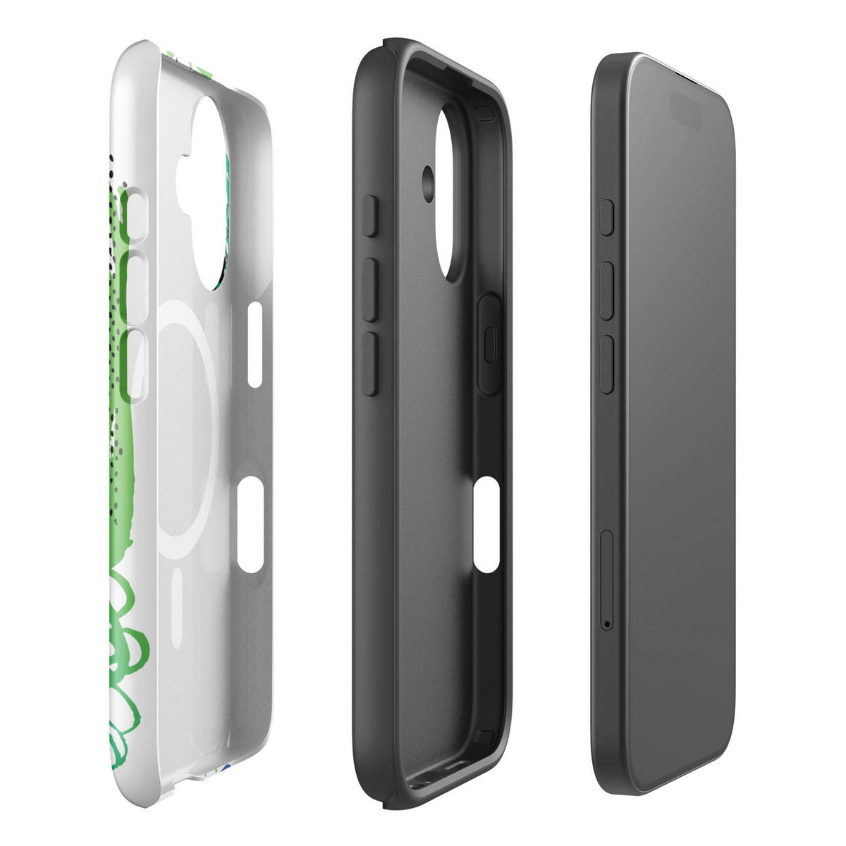 iPhone 16 MagSafe Tough Case Exploaded View