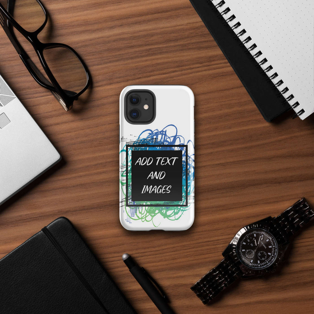 Design Your Own Apple iPhone 12 mini Tough Case - Lifestyle