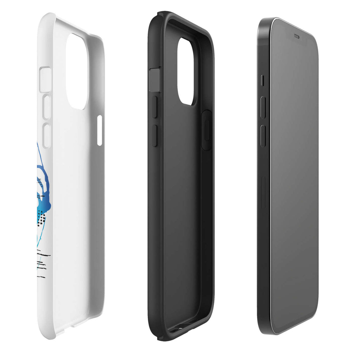 Design Your Own Apple iPhone 12 Pro Max Tough Case - Exploaded view