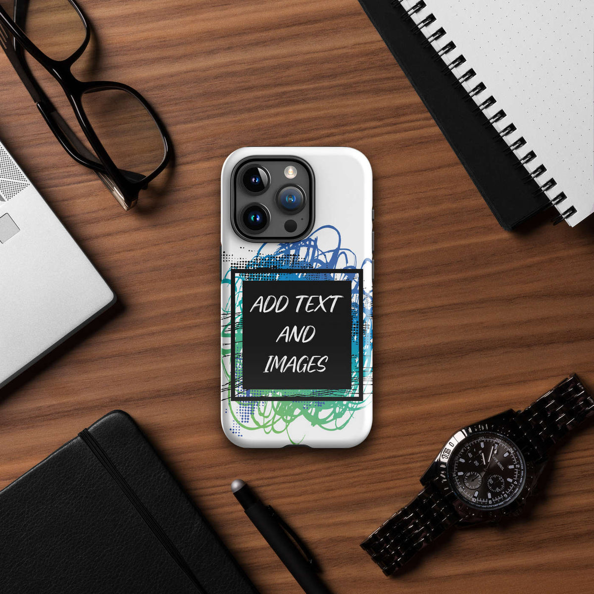 Design Your Own Apple iPhone 15 Pro Tough Case - Lifestyle