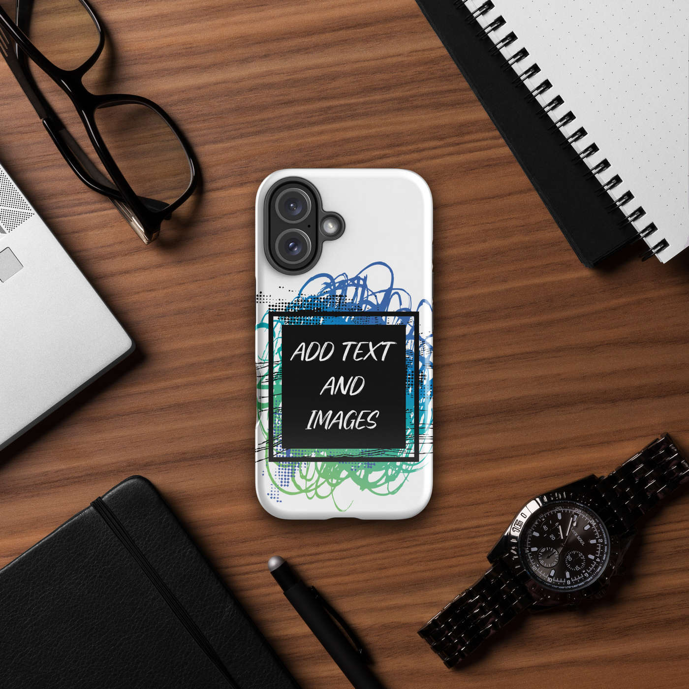 Design Your Own Apple iPhone 16 Tough Case - Lifestyle