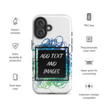 Design Your Own Apple iPhone 16 Tough Case - Specs