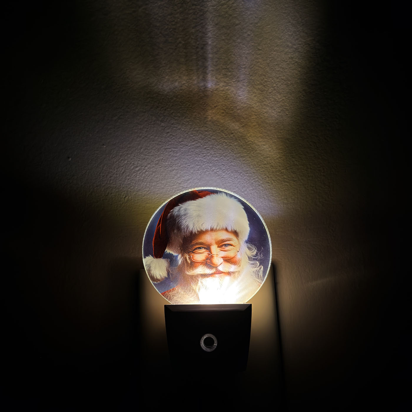LED Photo Night Light Plugin - Christmas Santa