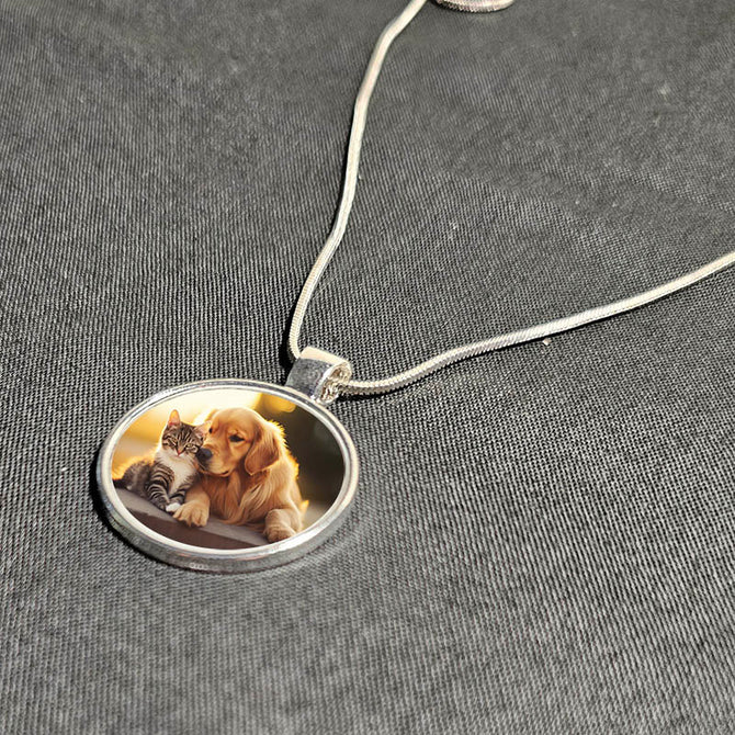 Minimalist Silver Pendant