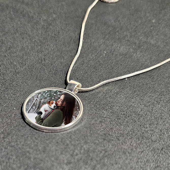 Minimalist Silver Pendant