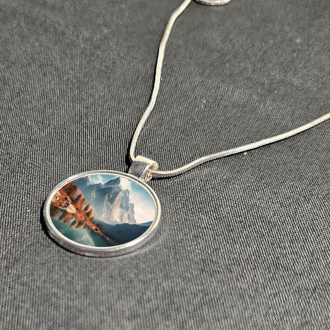 Minimalist Silver Pendant