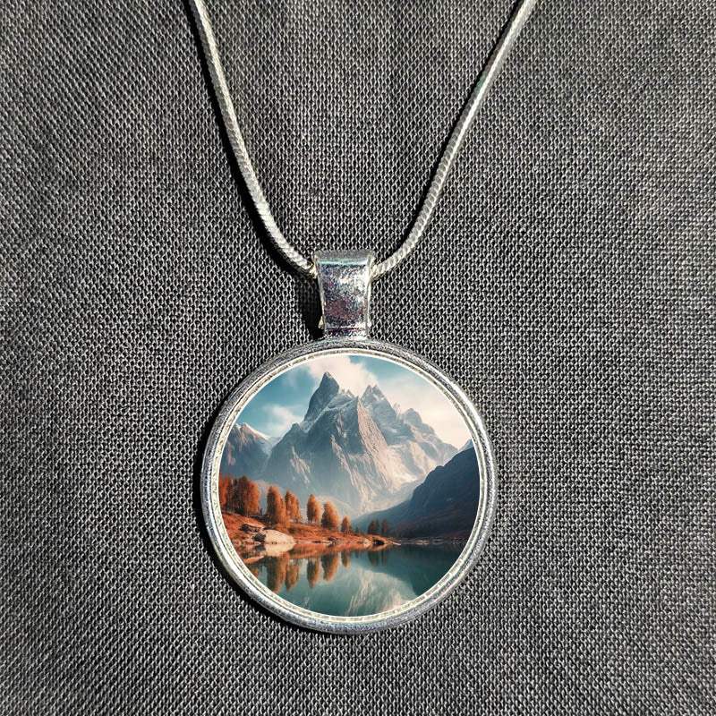 Minimalist Silver Pendant