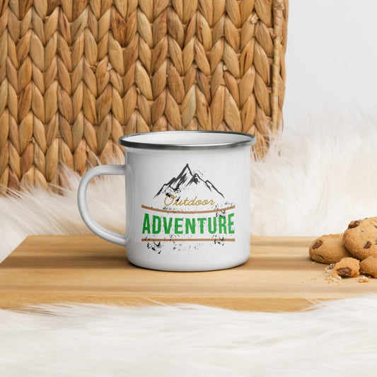 Adventure Mug - Activity - Camping (Outdoor Adventure Emblem) - 