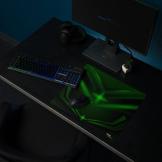 Exclusive Gamer Mouse Pad - Gamer Plus Green & Black