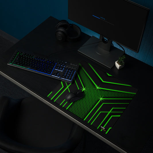 Exclusive Gamer Mouse Pad - Gamer Y Green & Black