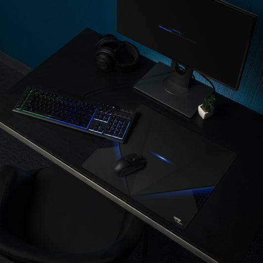 Exclusive Gamer Mouse Pad - Gamer V Black & Blue