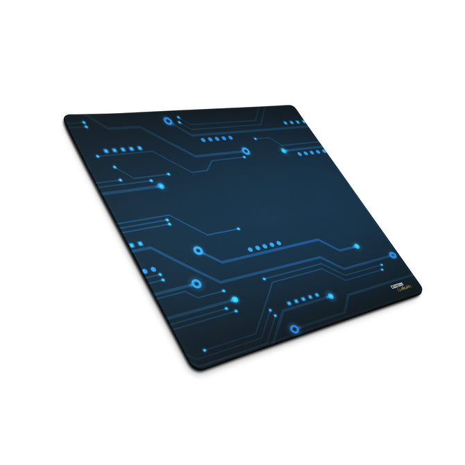 Exclusive Gamer Mouse Pad - Circuitry - Blue - Style 2