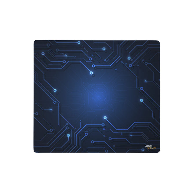 Exclusive Gamer Mouse Pad - Circuitry - Blue - Style 3