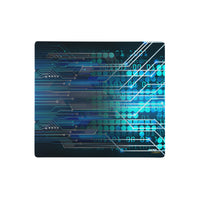 Exclusive Gamer Mouse Pad - Circuitry Blue Matrix 2