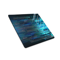 Exclusive Gamer Mouse Pad - Circuitry Blue Matrix 2