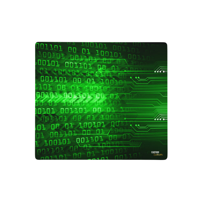 Exclusive Gamer Mouse Pad - Circuitry - Green - Style 2