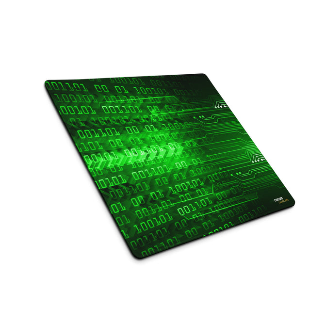 Exclusive Gamer Mouse Pad - Circuitry - Green - Style 2