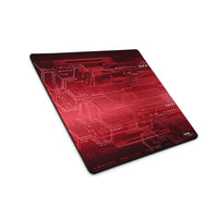 Exclusive Gamer Mouse Pad - Circuitry - Red