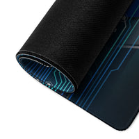 Exclusive Gamer Mouse Pad - Circuitry Blue Matrix 2