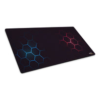 Exclusive Gamer Mouse Pad - Gamer Honeycomb Blue & Red