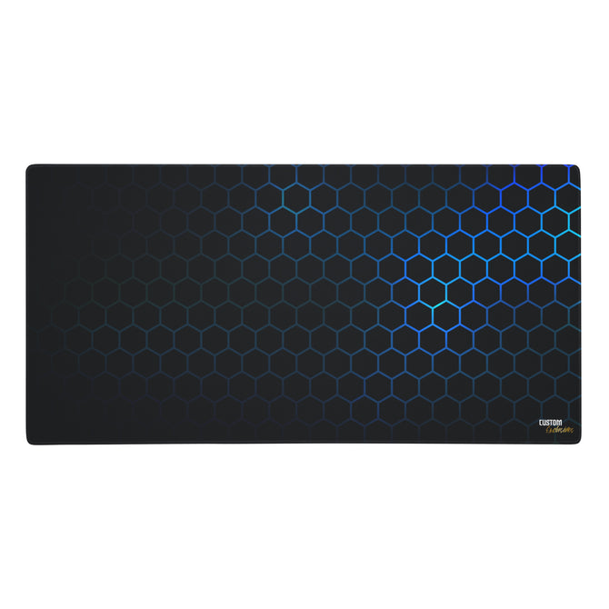 Exclusive Gamer Mouse Pad - Gamer Honeycomb Blue