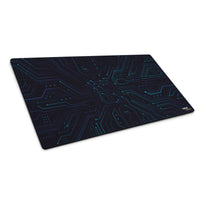 Exclusive Gamer Mouse Pad - Circuitry - Blue - Style 4