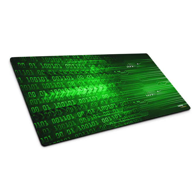 Exclusive Gamer Mouse Pad - Circuitry - Green - Style 2