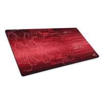 Exclusive Gamer Mouse Pad - Circuitry - Red