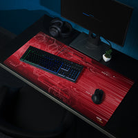 Exclusive Gamer Mouse Pad - Circuitry - Red