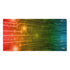 Exclusive Gamer Mouse Pad - Circuitry - Multicolor